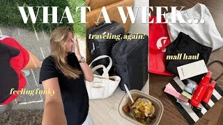 Thumbnail: WEEK IN MY LIFE | Prepping to travel... AGAIN, Mall Haul & Trying to get my life together!