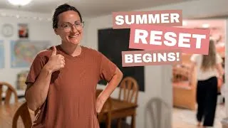 Thumbnail: Summer Reset Vlog 🌿 Decluttering Our Home + Deep Cleaning My Daughter's Room