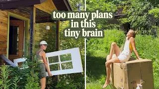 Thumbnail: I'm Building a Garden AND Renovating a Cabin at the Same Time