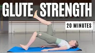 Thumbnail: Lengthening & Strengthening Glute Workout (NO SQUATS) - 20 MINUTES
