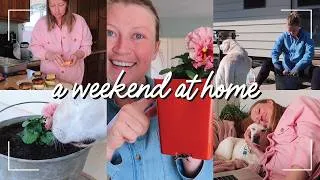 Thumbnail: WEEKEND VLOG: relaxing at home, meal prepping, home refresh 🌷🏠🍓