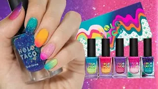 Thumbnail: Holo Taco 5th Anniversary Mixed Emotions Nail Polish Swatch and Review