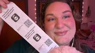 Thumbnail: ASMR | Repeating Words On My Grocery Receipt 🍎