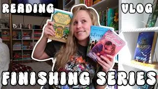 Thumbnail: ✨ Finishing Book Series I'm in the Middle Of | Series Catch-Up Reading Vlog ✨