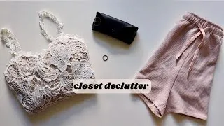 Thumbnail: 6 REASONS WHY TO SAY GOODBYE → Minimalist Closet Declutter 2024