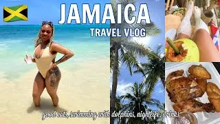 Thumbnail: JAMAICA TRAVEL VLOG 🇯🇲| HOTEL RIU OCHO RIOS, BAMBOO RAFTING, ATV, DOLPHINS, SUN & BEACH, GOOD FOOD!!