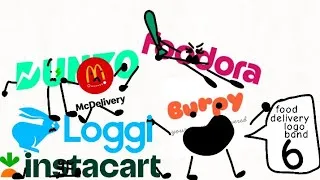 Thumbnail: Food delivery logo band 6 *remade*