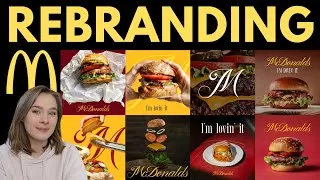 Thumbnail: MCDONALDS FULL BRAND IDENTITY REDESIGN Start to Finish Full Process | Easy Graphic Design Branding
