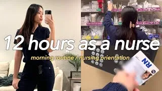 Thumbnail: 12 hours as a nurseㅣMorning routine, last orientation day!