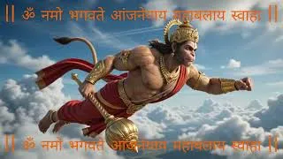 Thumbnail: Unblock Stuck Work Instantly • Anjaneya Mantra 108 Times | Miracle Mantra for Massive Success