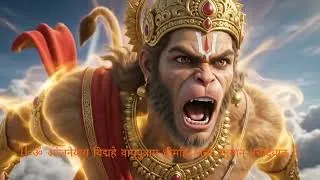Thumbnail: Hanuman Gayatri Mantra 108 Times (Deeply Meditative) • Destroys All Stress & Anxiety