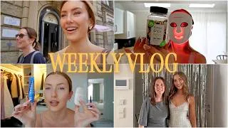 Thumbnail: WEEKLY VLOG | a weekend in frankfurt, new skincare routines & home shopping 🇩🇪💛