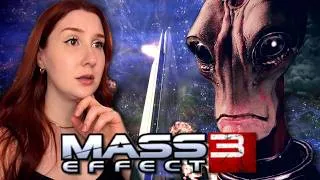 Thumbnail: Tuchanka without Mordin hits different | First Playthrough of Mass Effect 3 Part 8