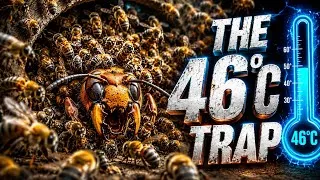 Thumbnail: 500 Bees vs 1 Giant Hornet: The Lethal 46°C Trap