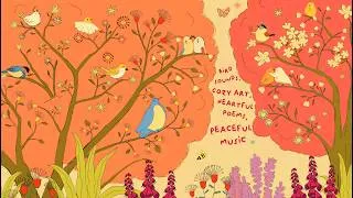 Thumbnail: The garden of birdly delights ( Bird sounds+cozy art+ calming music)