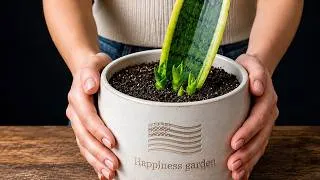 Thumbnail: Amazing! Grow a New Snake Plant from Just One Leaf!
