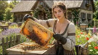 Thumbnail: Traditional Beekeeping: A Girl Raising Bees & Harvesting Pure Honey  ( Visual Story)