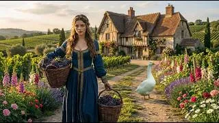 Thumbnail: A Girl Growing Grapes Harvesting and Making Wine the Traditional Way ( Visual Story)