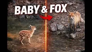 Thumbnail: You Don’t See This Every Day… 🦌🦊