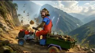 Thumbnail: BiBi make mini truck making bricks and metal railing bridge construction science project