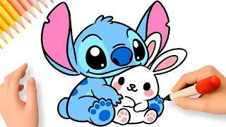 Thumbnail: HOW TO DRAW A CUTE STITCH EASY 🐇