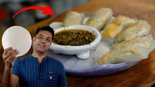 Thumbnail: Rice Paper Rolls Without the Sticky Mess (Steamed & Fried)