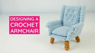 Thumbnail: I Turned a Real Armchair into a Tiny Crochet Version