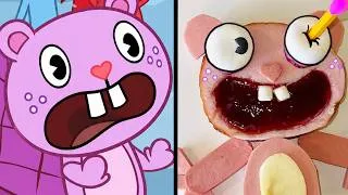 Thumbnail: FOOD Scenes From Happy Tree Friends In Real Life And Their Reactions. Compilation