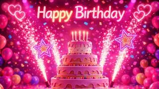 Thumbnail: 🎧 Happy Birthday Remix 🎉 Viral DJ Version with Dreamy Cake Visuals 💖