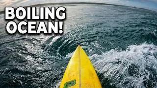 Thumbnail: Surfing Noordhoek's Outside Boil on GoPro 🌊