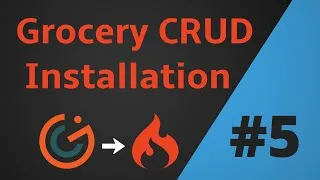 Thumbnail: Codeigniter 4 CRUD with Grocery CRUD | Tutorial Part 5