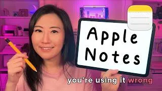 Thumbnail: You're using Apple Notes WRONG! ✏️ Best tips & tricks 💕