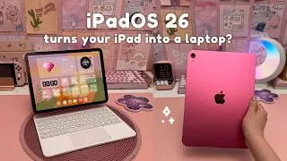 Thumbnail: iPadOS 26 features you NEED to know! 🤯🍎