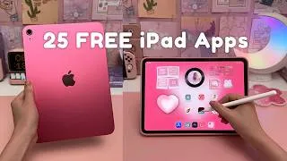 Thumbnail: 25 FREE iPad Apps You NEED ✏️❤️ | Productivity, Note Taking, Drawing & More!