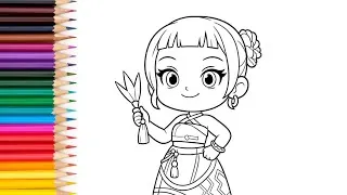 Thumbnail: Joe KPop demon hunter easy coloring for kids and toddlers