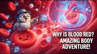 Thumbnail: Why Is Blood Red?  Amazing Blood Adventure for Kids | Inside the Human Body with Orbit