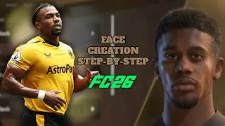 Thumbnail: How to create ADAMA TRAORE in EA FC 26 - TUTORIAL Face Creation