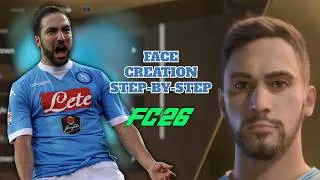 Thumbnail: How to create GONZALO HIGUAIN in EA FC 26 - TUTORIAL Face Creation