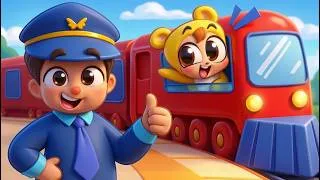 Thumbnail: 🦄🚄 Unicorn’s Rule: Stay Behind the Yellow Line! | Happy Habits Sweet Tune