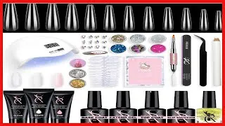 Thumbnail: SXC Cosmetics Poly Extension Gel Nail Kit All in One Gel Nail Art Extension Starter Kit for beginner