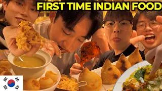 Thumbnail: Korean Friends Try INDIAN Food for the First Time!!
