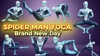 Thumbnail: Spiderman Yoga Challenge for Kids 🕷️ Can You Complete All These Fun Superhero Yoga Poses?