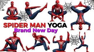 Thumbnail: Spider-Man Yoga Adventure for Kids 🕸️ Fun Superhero Workout & Brain Break