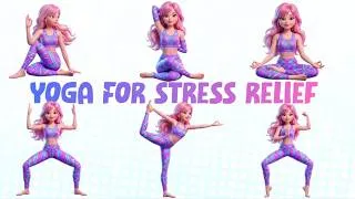 Thumbnail: Yoga for Kids| Calming Yoga for Stress Relief | Gentle Stretch & Breathe Flow
