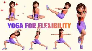 Thumbnail: Yoga for Flexibility & Muscle Tone | Fun & Graceful Full Body Routine