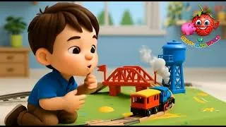 Thumbnail: Cartoon Chocho Train Fun Ride | Nursery Rhymes for Kids 🚂🎵
