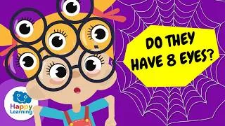 Thumbnail: 🕷️ SPIDERS. Why are they great weavers? | Educational Videos for Children | @HappyLearningEN