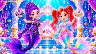 Thumbnail: 👑✨RUMY vs MYRA Compete to Be MERMAID QUEEN! 🧜‍♀️ Who Wins the Magical Dress-Up Adventure?💖🎀