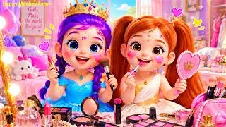 Thumbnail: 💄✨ Myra & Rumy Have Fun Playing with Mom’s Makeup and Create Colorful Beauty Looks Together! 💖🎀