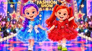 Thumbnail: 🎀💖 Rumy in Blue & Myra in Red Shine Together in a Magical Runway Fashion Show! 👠✨
